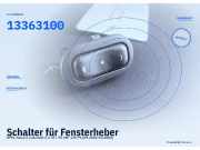 Schalter für Fensterheber OPEL Astra G Cabriolet 13363100