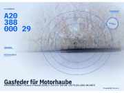 Gasfeder für Motorhaube MERCEDES-BENZ C-Klasse T-Modell (S203) A2038800029