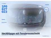 Heckklappe mit Fensterausschnitt SEAT Leon (1P) 1P0827024 1P0827023