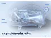 Hauptscheinwerfer rechts VW Vento (1H)
