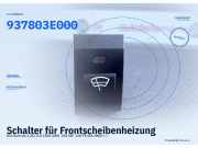 Schalter für Frontscheibenheizung KIA Sorento (JC) 937803E000