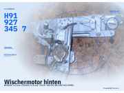 Wischermotor hinten NISSAN Terrano I (WD21) H919273457