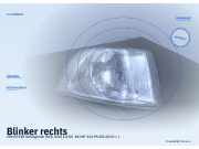 Blinker rechts VOLVO V40 Schrägheck (525, 526)