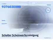 Schalter Scheinwerferreinigung KIA Sorento (JC) 937603E000