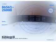 Kühlergrill KIA Magentis (MG) 86561-2G000