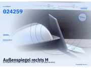 Außenspiegel rechts MITSUBISHI Colt VI (Z2, Z3) 024259
