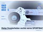 Motor Fensterheber rechts vorne SPORTBACK Audi A1 SPORTBACK (8XA) 8K0959802C
