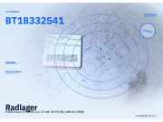 Radlager FORD Escort III (GAA) BT1B332541
