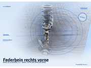 Federbein rechts vorne OPEL Corsa B (S93)