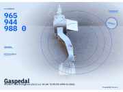 Gaspedal PEUGEOT 206 Schrägheck (2A/C) 9659449880