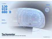 Tachometer VW Golf IV (1J) 1J0919880D
