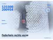 Federbein rechts vorne VW Golf IV (1J) 131500200954