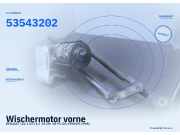 Wischermotor vorne RENAULT Clio I (57) 53543202