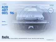Radio MERCEDES-BENZ C-Klasse (W204) A2048700196