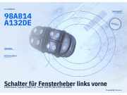 Schalter für Fensterheber links vorne FORD Focus Turnier (DN) 98AB14A132DE