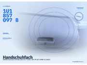 Handschuhfach SKODA Octavia I Kombi (1U) 1U1857097B