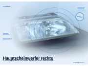 Hauptscheinwerfer rechts CITROEN Xantia Break (X2)