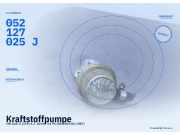 Kraftstoffpumpe VW Golf II (19E) 052127025J