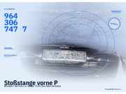 Stoßstange vorne PEUGEOT 307 SW 9643067477