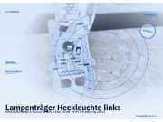 Lampenträger Heckleuchte links MERCEDES-BENZ A-Klasse (W169)