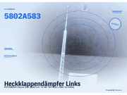 Heckklappendämpfer Links MITSUBISHI Space Star (DG0) 5802A583