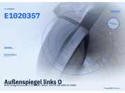 Außenspiegel links OPEL Omega B Caravan E1020357