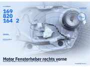 Motor Fensterheber rechts vorne MERCEDES-BENZ A-Klasse (W169) A1698204242 1698201642