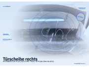 Türscheibe rechts MITSUBISHI Colt VI (Z2, Z3)