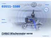 (14863 Wischermotor vorne KIA Soul (AM) 035111580)987002K000 03511-1580