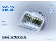 Blinker rechts vorne CITROEN ZX (N2) 552-1503R-WE