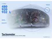 Tachometer AUDI A6 (4B, C5) 4B0920932L