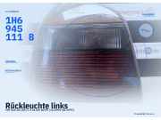 Rückleuchte links VW Golf III (1H) 1H6945111B