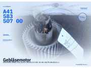 Gebläsemotor MERCEDES-BENZ Citan Kasten (415) MS272500 A4158350700