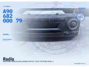 Radio MERCEDES-BENZ Vito Bus (W639) A9068200079
