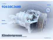 Klimakompressor NISSAN Note (E11) 92610CJ600