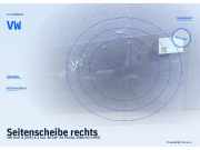 Seitenscheibe rechts VW Golf II (19E) VW