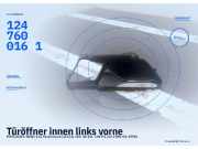 Türöffner innen links vorne MERCEDES-BENZ 124 Stufenheck (W124) 124760016 1247600161