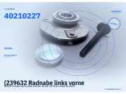 (239632 Radnabe links vorne SMART Fortwo Cabrio (450) 40210227) 40210227