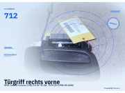 Türgriff rechts vorne OPEL Astra G Caravan (T98) 712