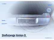 Stoßstange hinten OPEL Corsa C 3 Türer Starsilber