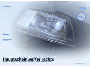 Hauptscheinwerfer rechts DAIHATSU Cuore II (L80, L81)