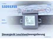 Steuergerät Leuchtweitenregulierung OPEL Corsa D (S07) 13251315