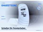 Schalter für Fensterheber CHRYSLER Voyager IV (RG) 04685732AC