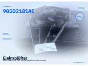 Elektrolüfter OPEL Omega B 90502181AC 2 Pins 90502181AC
