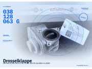 Drosselklappe VW Polo IV (9N, 9A) 038128063G