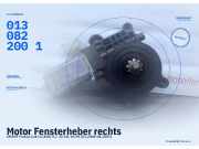Motor Fensterheber rechts SMART Fortwo Cabrio (450) 0130822001 BOSCH 0130822001