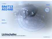 Lichtschalter FORD Fiesta VI (CB1, CCN) 8A6T13A024AB