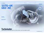Turbolader FORD Mondeo III Stufenheck (B4Y) 1S7Q6K682AE 1S7Q-6K682-AE