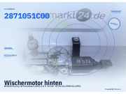 Wischermotor hinten NISSAN Sunny III Hatchback (N14) 2871051C00