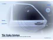 Tür links hinten MERCEDES-BENZ 190 (W201)